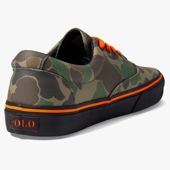 NWT Polo Ralph Lauren Mens Keaton Pony Sneakers Camo  Size US 9, UK 8, EUR 42 - Picture 6 of 14